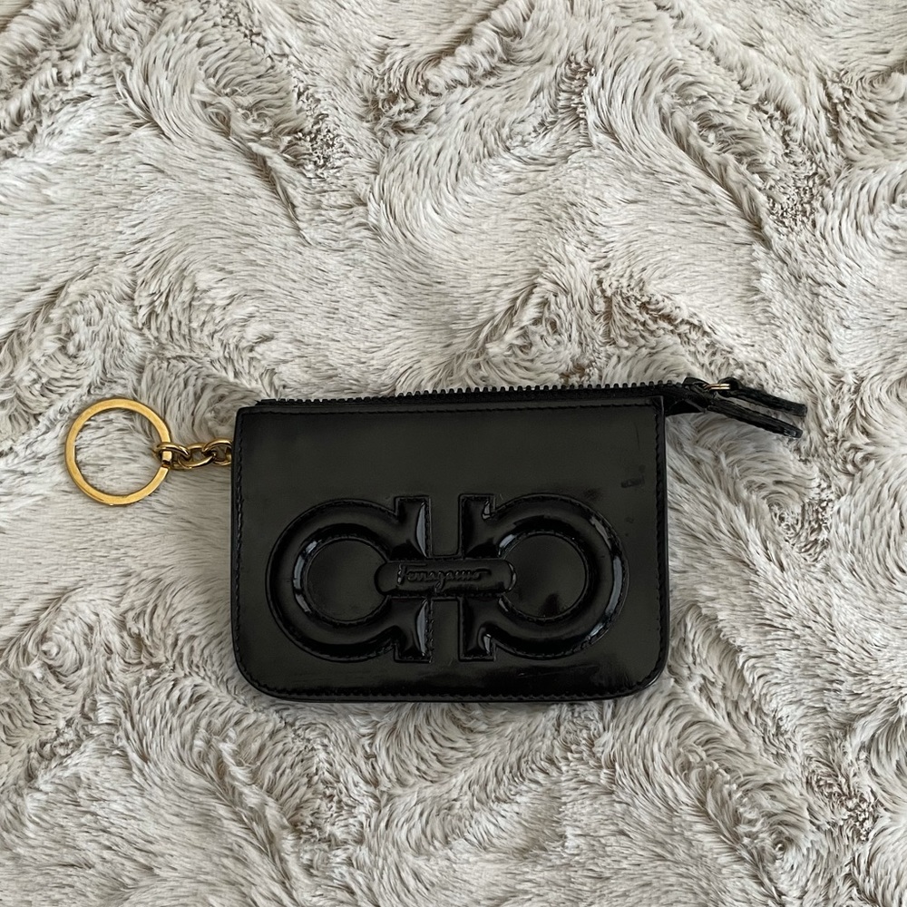 Salvatore Ferragamo key ring pouch